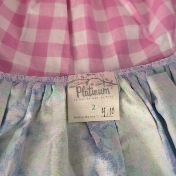 Platinum Matilda Jane top/dress toddler girls little kids size 2 number 4/10 - Picture 6 of 10
